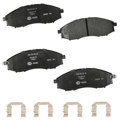 Picture of HELLA Brakes Disc Brake Pad Set - 355033381