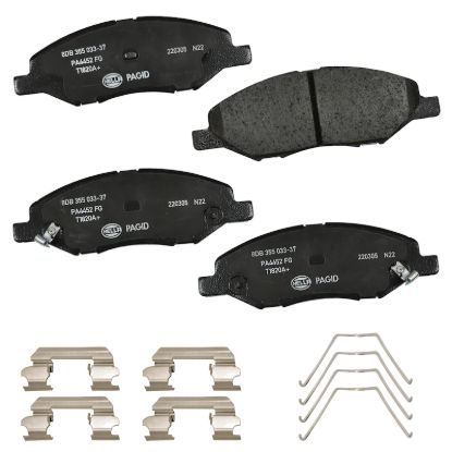 Picture of HELLA Brakes Disc Brake Pad Set - 355033371