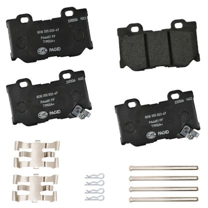 Picture of HELLA Brakes Disc Brake Pad Set - 355033471