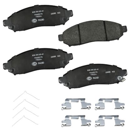 Picture of HELLA Brakes Disc Brake Pad Set - 355033411