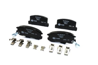 Picture of HELLA Brakes Disc Brake Pad Set - 355033621