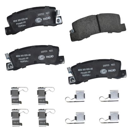 Picture of HELLA Brakes Disc Brake Pad Set - 355033641