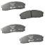 Picture of HELLA Brakes Disc Brake Pad Set - 355033671