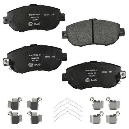 Picture of HELLA Brakes Disc Brake Pad Set - 355033831