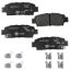 Picture of HELLA Brakes Disc Brake Pad Set - 355033841