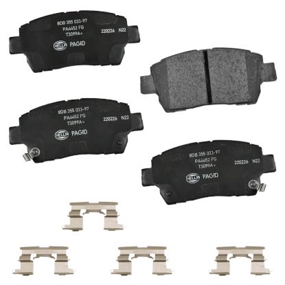 Picture of HELLA Brakes Disc Brake Pad Set - 355033971