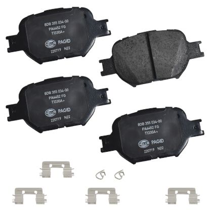 Picture of HELLA Brakes Disc Brake Pad Set - 355034001