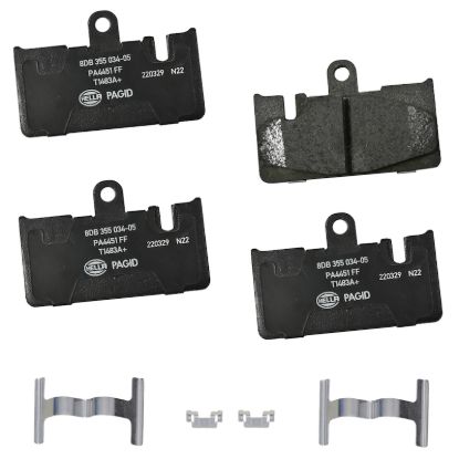 Picture of HELLA Brakes Disc Brake Pad Set - 355034051