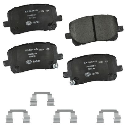 Picture of HELLA Brakes Disc Brake Pad Set - 355034081