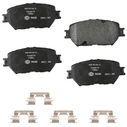 Picture of HELLA Brakes Disc Brake Pad Set - 355034121