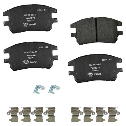Picture of HELLA Brakes Disc Brake Pad Set - 355034171