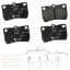 Picture of HELLA Brakes Disc Brake Pad Set - 355034181