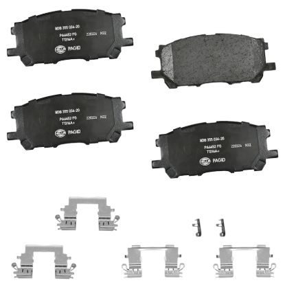 Picture of HELLA Brakes Disc Brake Pad Set - 355034201