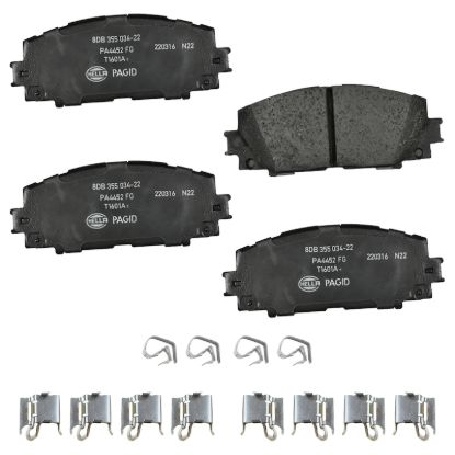 Picture of HELLA Brakes Disc Brake Pad Set - 355034221