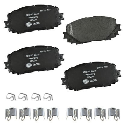 Picture of HELLA Brakes Disc Brake Pad Set - 355034251