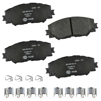 Picture of HELLA Brakes Disc Brake Pad Set - 355034331