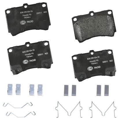 Picture of HELLA Brakes Disc Brake Pad Set - 355034561