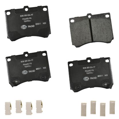 Picture of HELLA Brakes Disc Brake Pad Set - 355034571