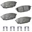Picture of HELLA Brakes Disc Brake Pad Set - 355034691