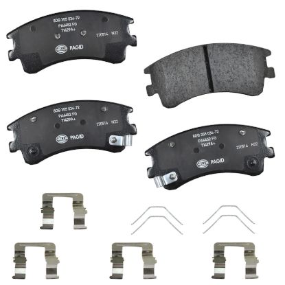 Picture of HELLA Brakes Disc Brake Pad Set - 355034721