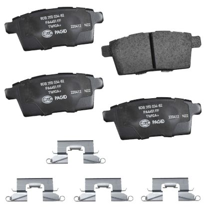 Picture of HELLA Brakes Disc Brake Pad Set - 355034821