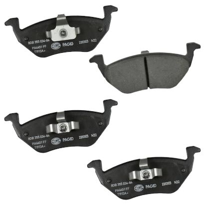 Picture of HELLA Brakes Disc Brake Pad Set - 355034841