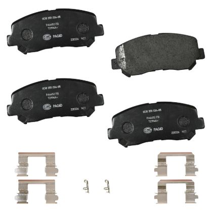 Picture of HELLA Brakes Disc Brake Pad Set - 355034851