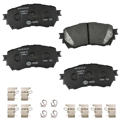 Picture of HELLA Brakes Disc Brake Pad Set - 355034871