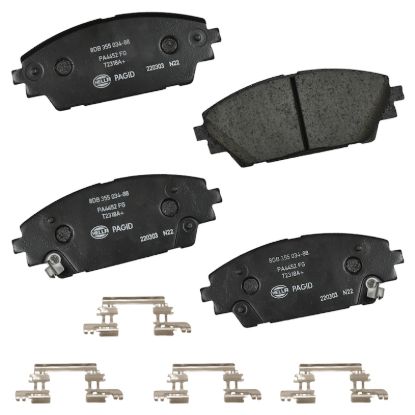 Picture of HELLA Brakes Disc Brake Pad Set - 355034881