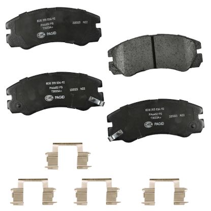 Picture of HELLA Brakes Disc Brake Pad Set - 355034921