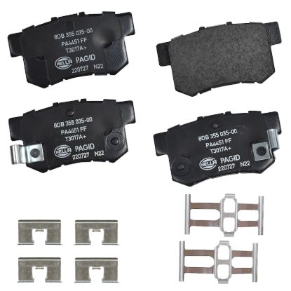 Picture of HELLA Brakes Disc Brake Pad Set - 355035001