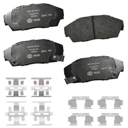 Picture of HELLA Brakes Disc Brake Pad Set - 355035011
