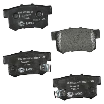 Picture of HELLA Brakes Disc Brake Pad Set - 355035051