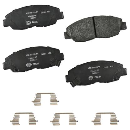 Picture of HELLA Brakes Disc Brake Pad Set - 355035091