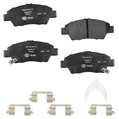 Picture of HELLA Brakes Disc Brake Pad Set - 355035191