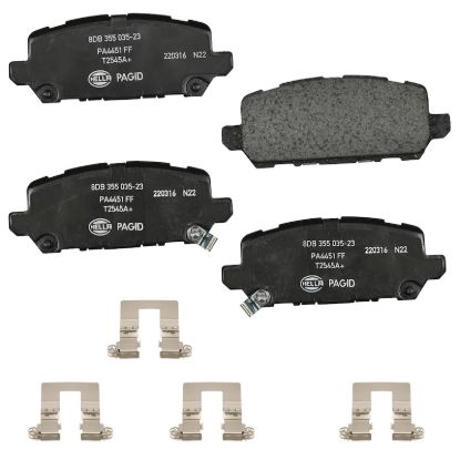 Picture of HELLA Brakes Disc Brake Pad Set - 355035231