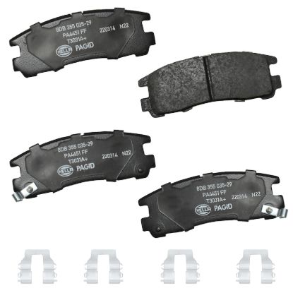 Picture of HELLA Brakes Disc Brake Pad Set - 355035291