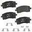 Picture of HELLA Brakes Disc Brake Pad Set - 355035491