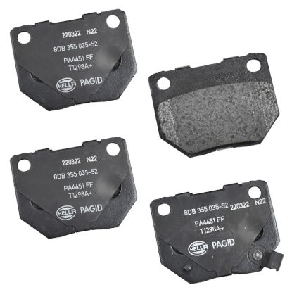 Picture of HELLA Brakes Disc Brake Pad Set - 355035521