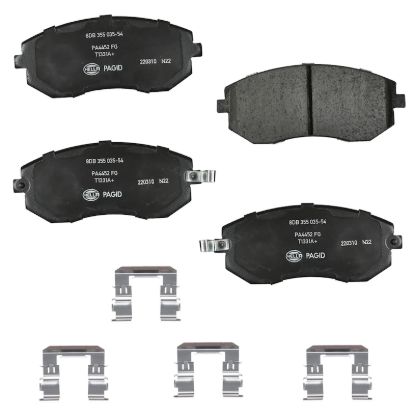 Picture of HELLA Brakes Disc Brake Pad Set - 355035541