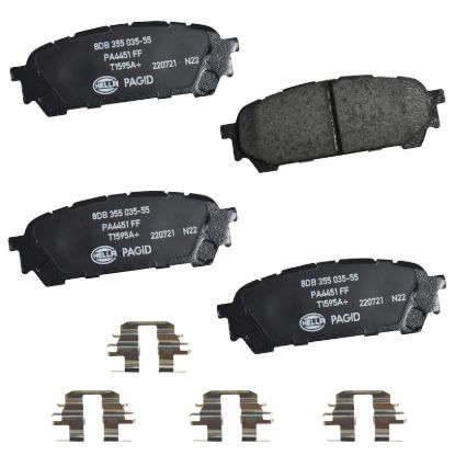 Picture of HELLA Brakes Disc Brake Pad Set - 355035551