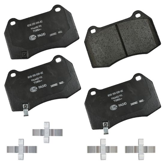 Picture of HELLA Brakes Disc Brake Pad Set - 355035821