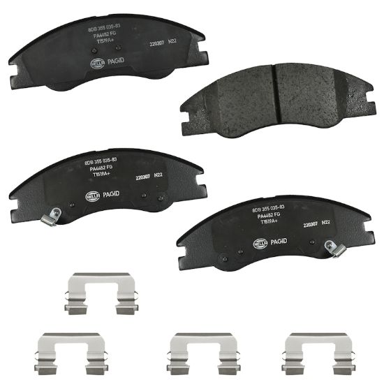 Picture of HELLA Brakes Disc Brake Pad Set - 355035831
