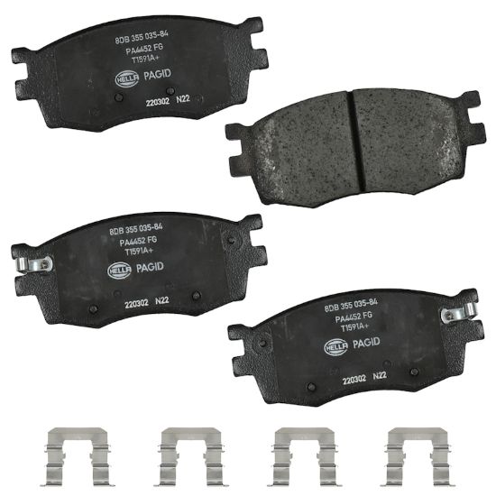 Picture of HELLA Brakes Disc Brake Pad Set - 355035841
