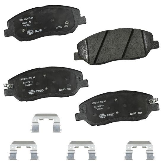 Picture of HELLA Brakes Disc Brake Pad Set - 355035881