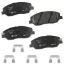 Picture of HELLA Brakes Disc Brake Pad Set - 355035881