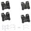 Picture of HELLA Brakes Disc Brake Pad Set - 355036021