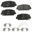 Picture of HELLA Brakes Disc Brake Pad Set - 355036391