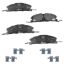 Picture of HELLA Brakes Disc Brake Pad Set - 355041291