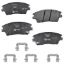 Picture of HELLA Brakes Disc Brake Pad Set - 355041531